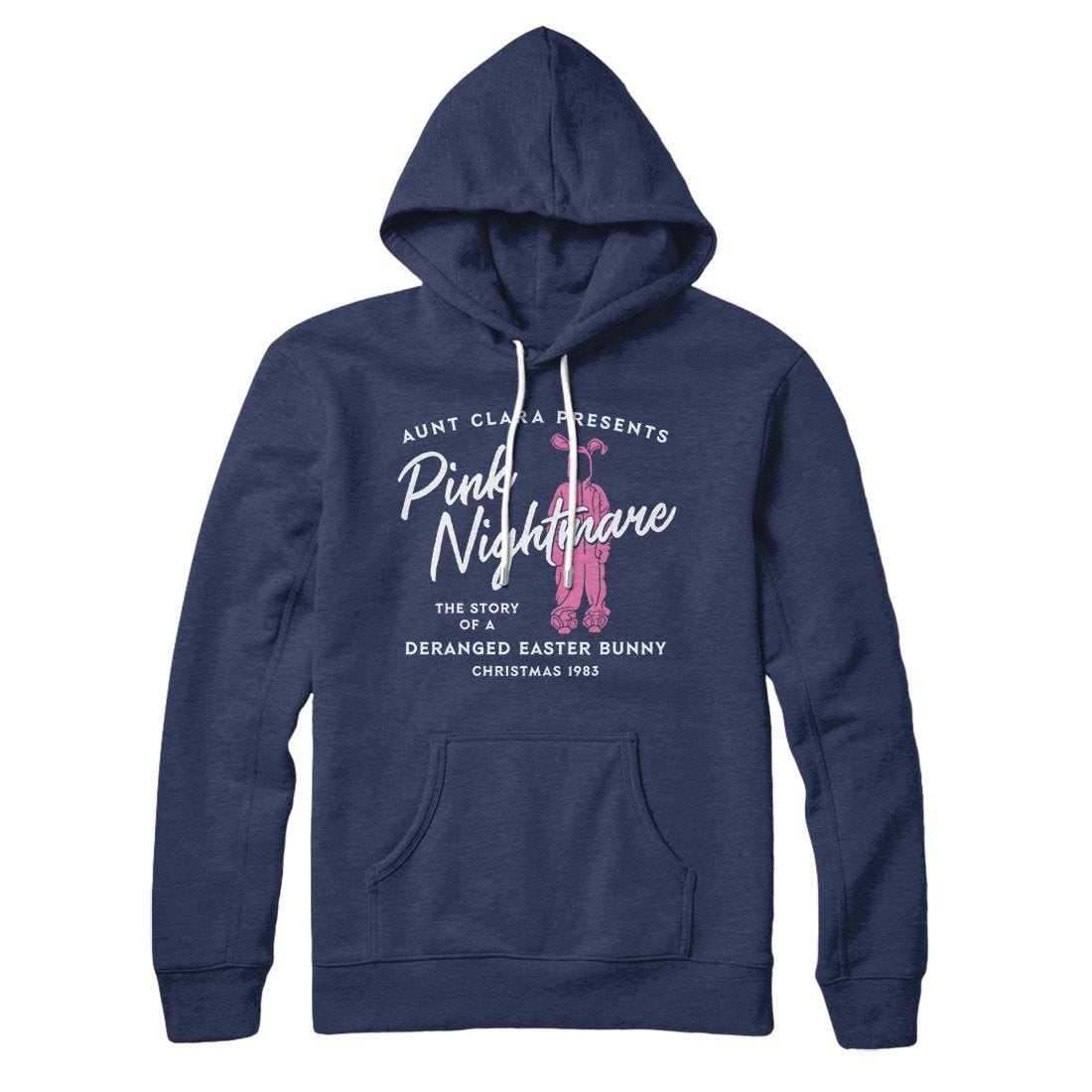 Pink Nightmare Unisex Hoodie - Cotton Polyester Pullover with Kangaroo Pocket