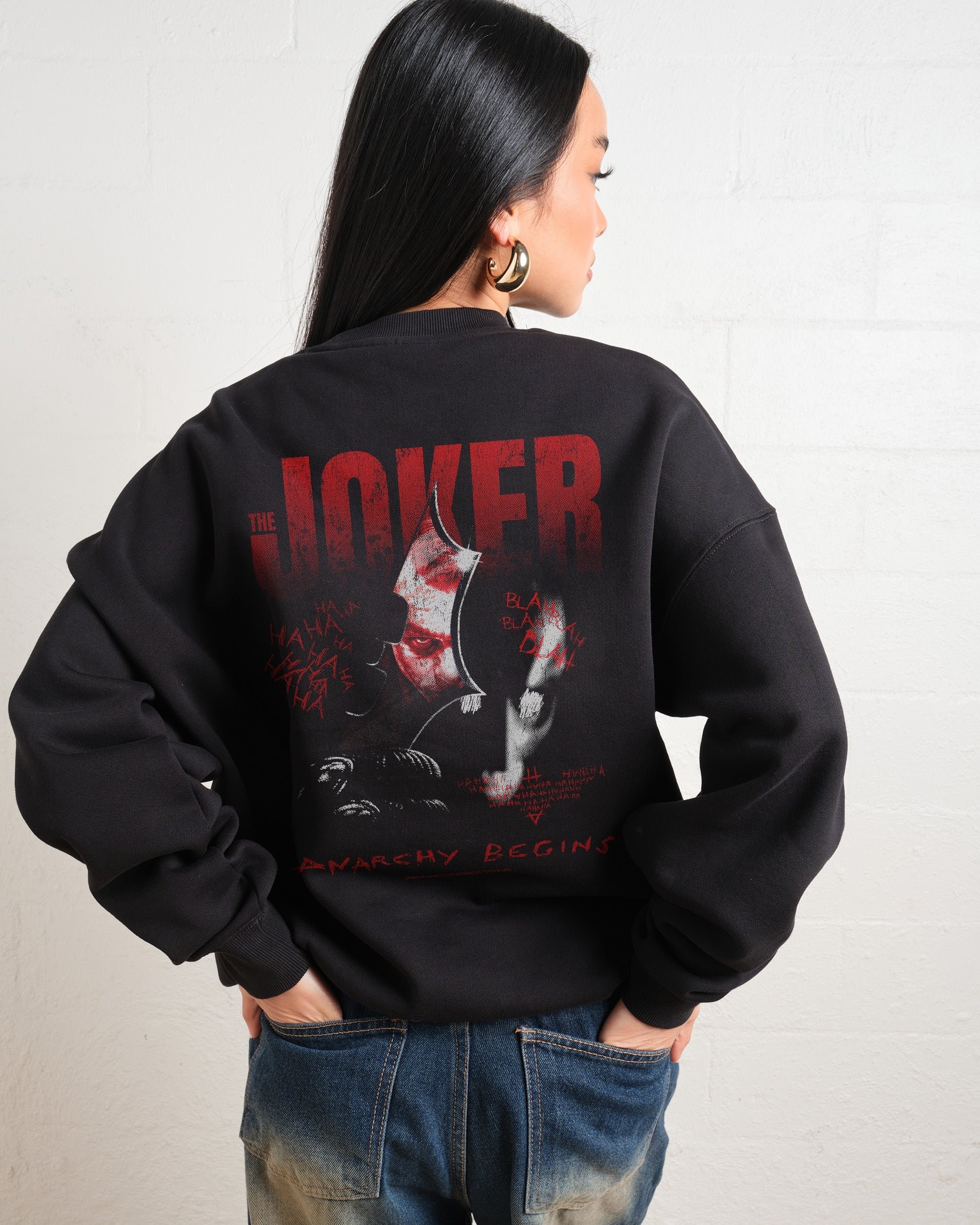 The Joker Batarang Sweatshirt - Premium Unisex Graphic Sweatshirt