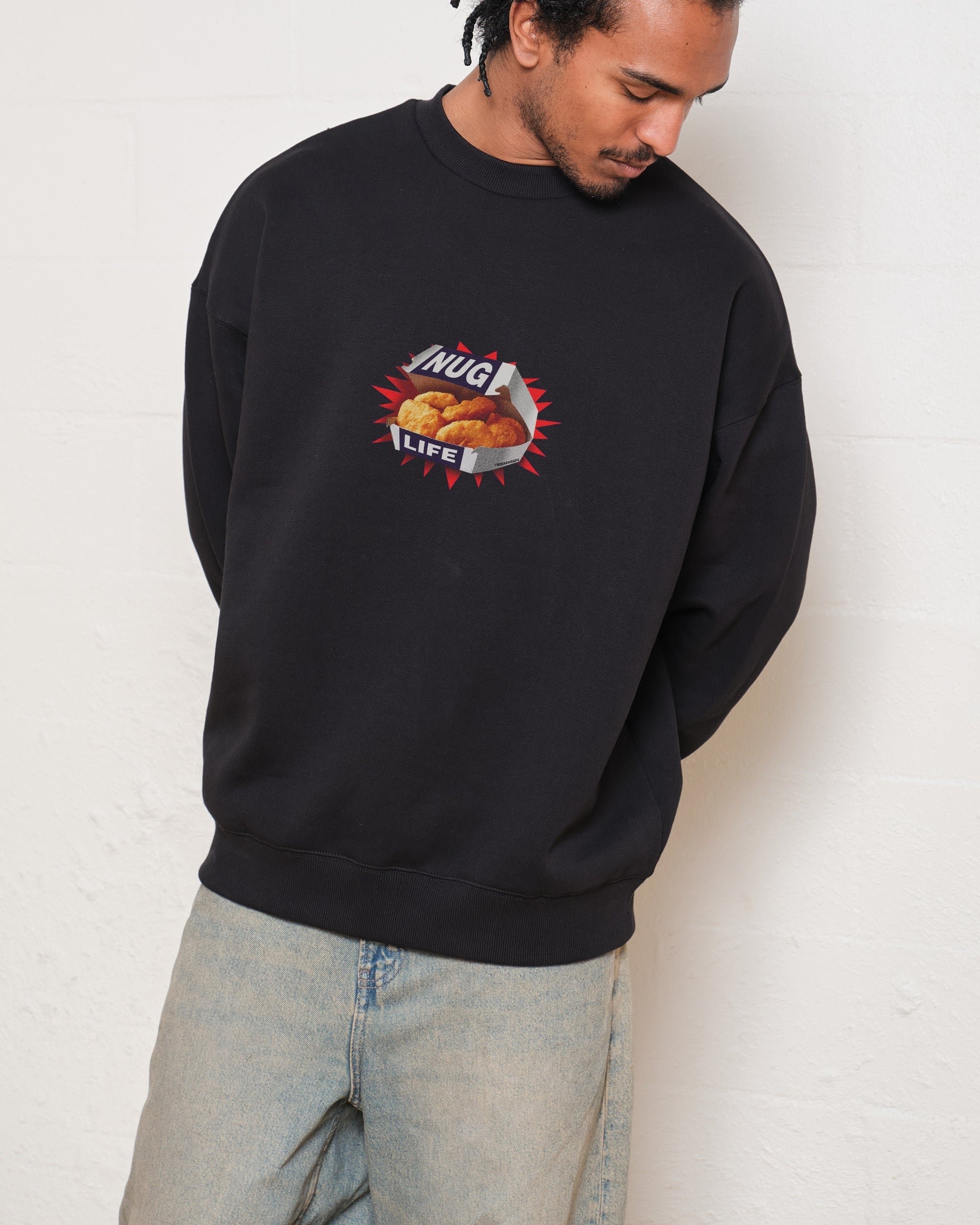 Nug Life Sweatshirt - Threadheads Premium Unisex Graphic Sweatshirt