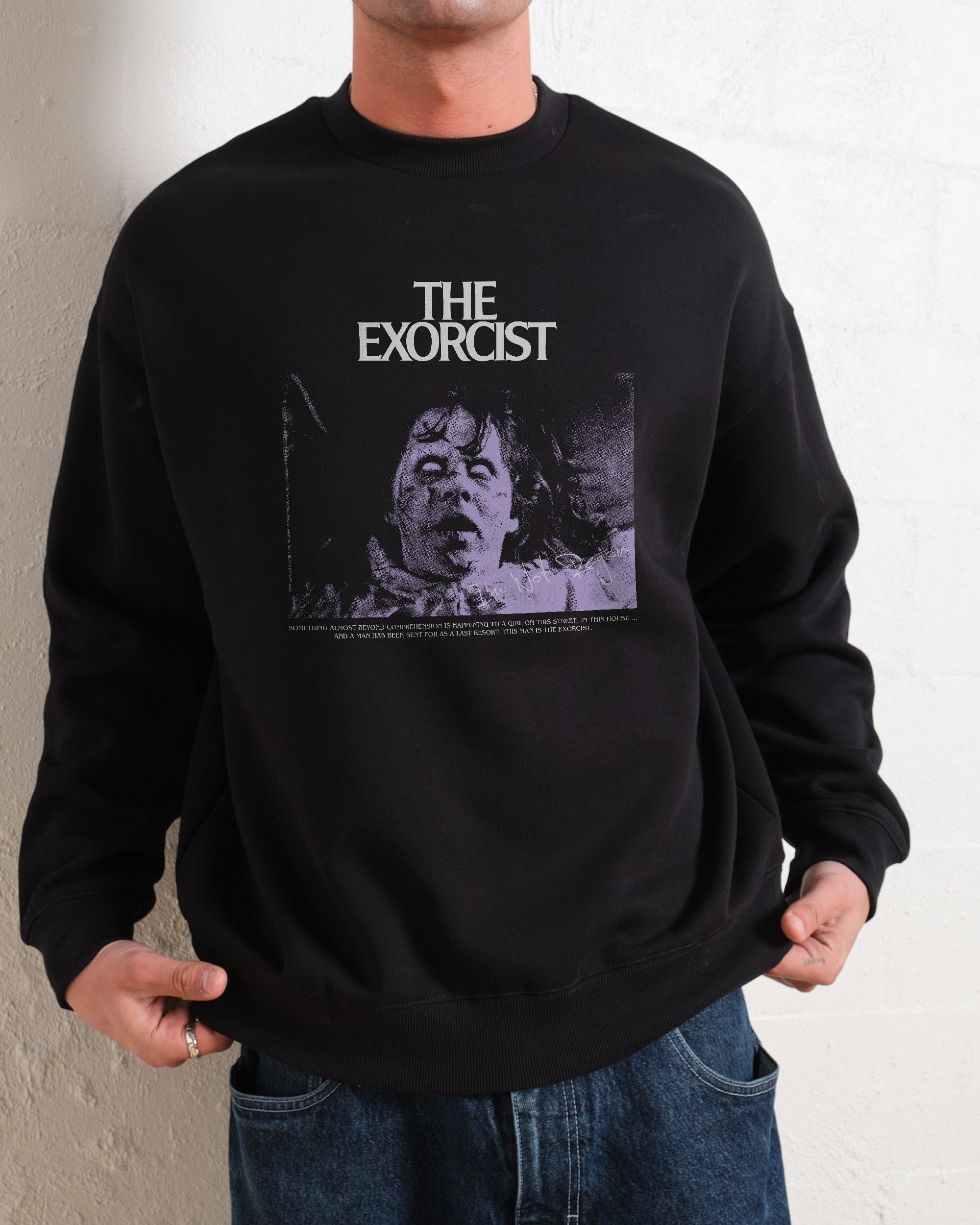 I'm Not Regan Sweatshirt - The Exorcist Premium Graphic Sweatshirt