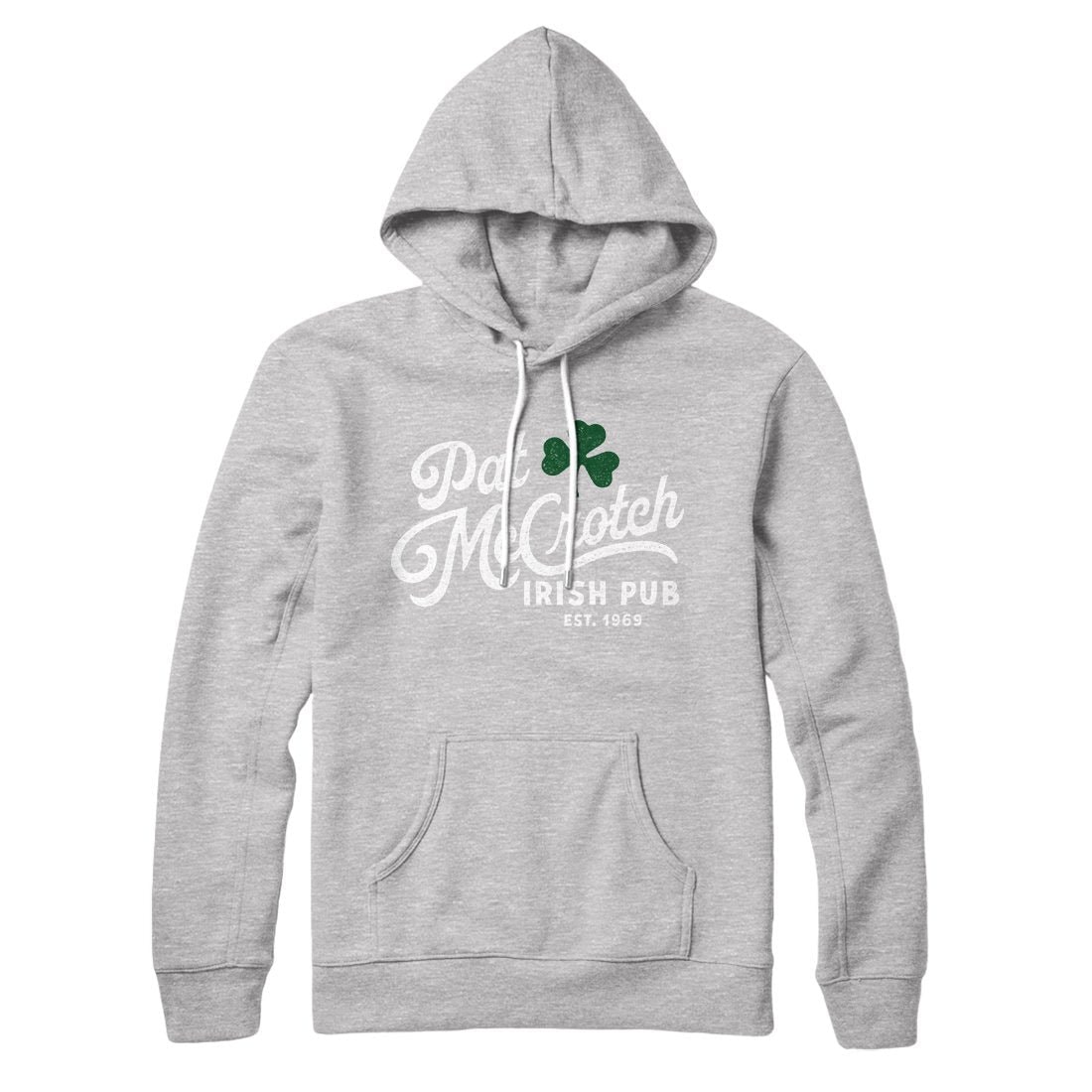Pat McCrotch Irish Pub Unisex Hoodie - Cotton Polyester Pullover with Kangaroo Pocket