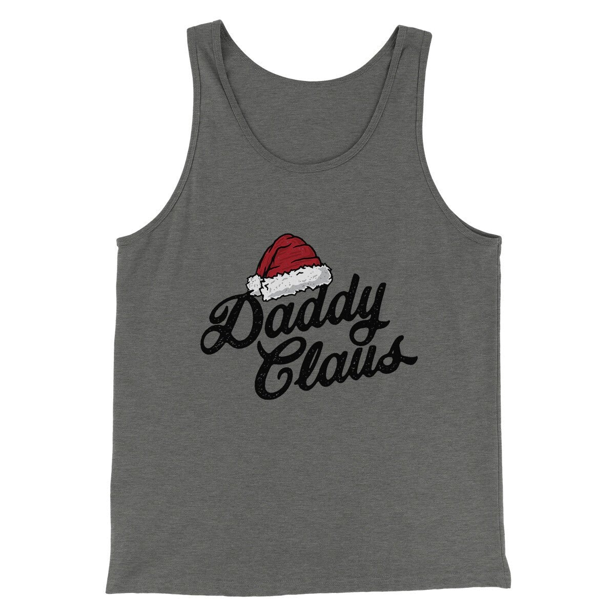 Daddy Claus Men Unisex Tank Top - Combed Ring-Spun Cotton