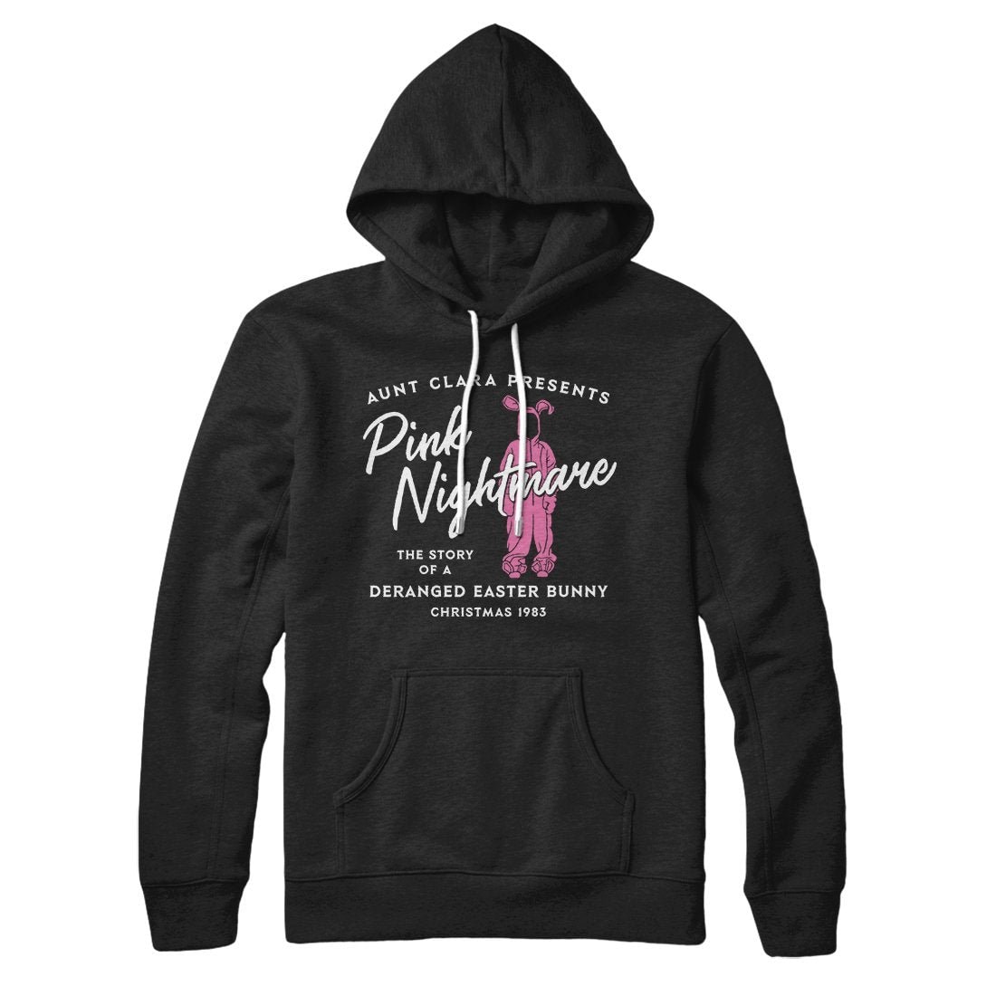 Pink Nightmare Unisex Hoodie - Cotton Polyester Pullover with Kangaroo Pocket