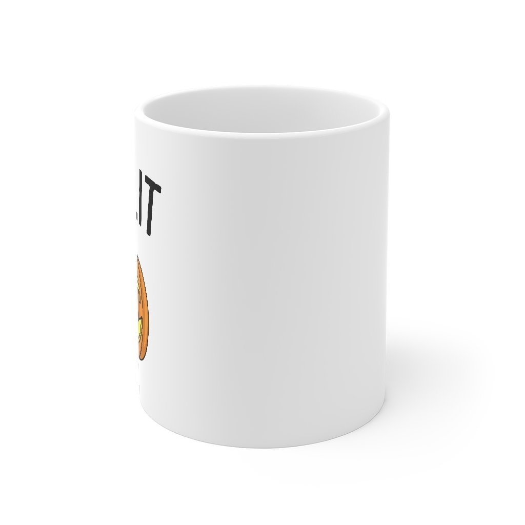 It's Lit Jack-O-Lantern Coffee Mug - Ceramic Halloween Mug