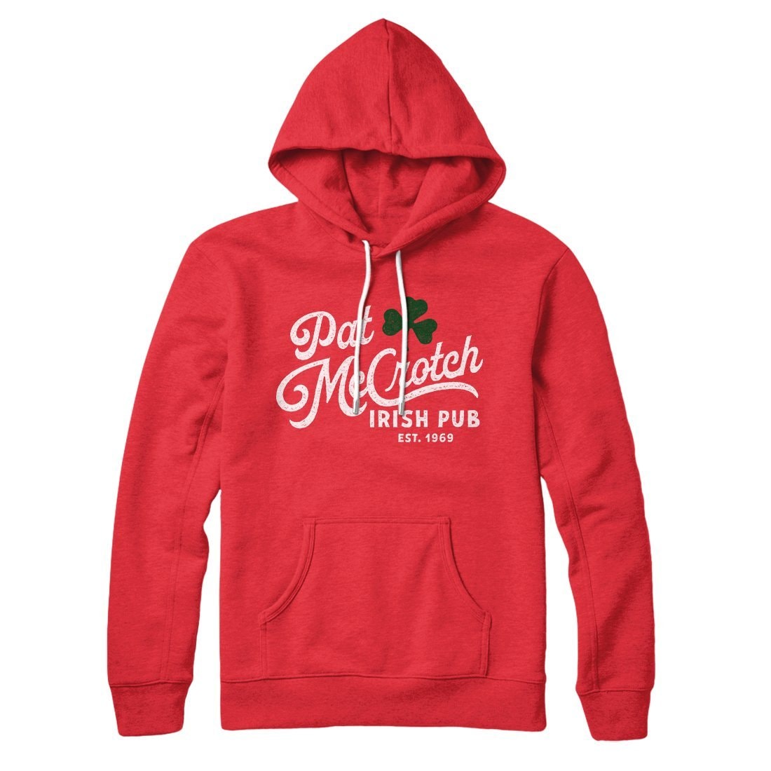 Pat McCrotch Irish Pub Unisex Hoodie - Cotton Polyester Pullover with Kangaroo Pocket